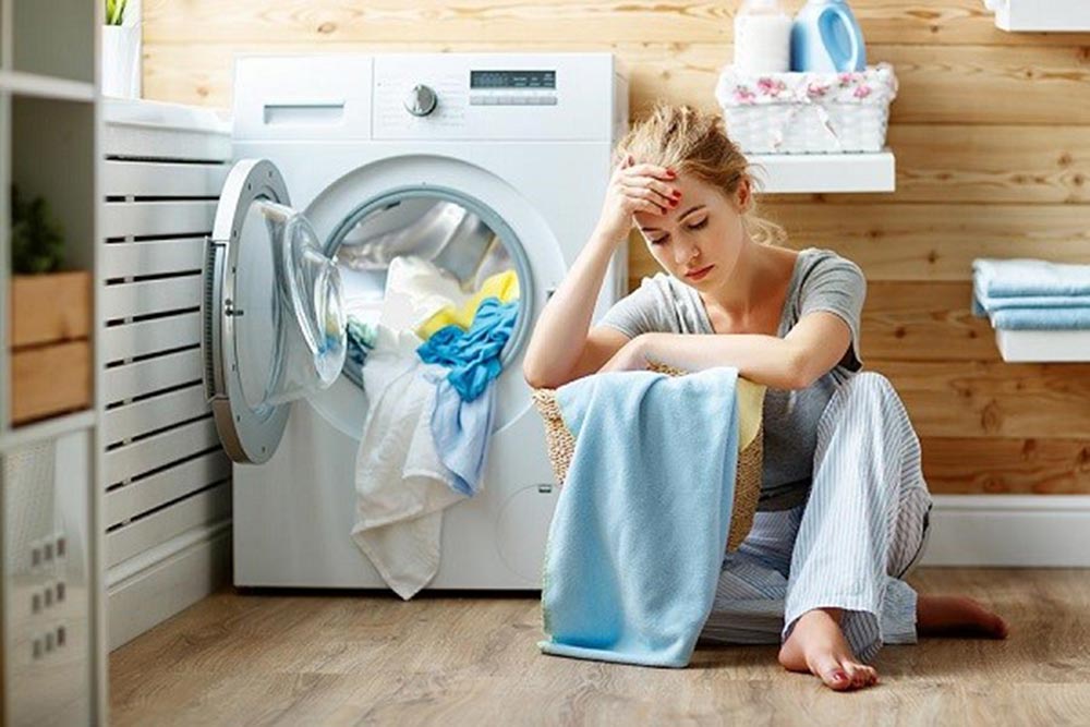 علت تخلیه نشدن آب ماشین لباسشویی کنوود