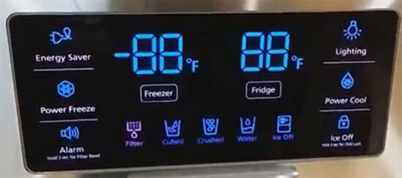 برای تعمیر یخچال و روشن کردن صفحه نمایشگر باید چه کار کنیم؟