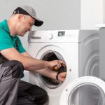 علت باز نشدن درب ماشین لباسشویی کنوود