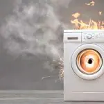 علائم و علل سوختن موتور ماشین لباسشویی کنوود