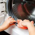 کپک زدن داخل لاستیک ماشین لباسشویی کنوود
